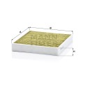 MANN-FILTER FP26010 FreciousPlus Cabin Air Filter For VW Polo / Audi A1